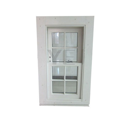Сдвижное окно UPVC с двойным остекленным двойным закаленным арком верхний круг вверх вниз стекло