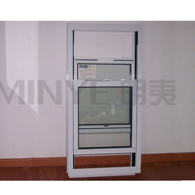 Сдвижное окно UPVC с двойным остекленным двойным закаленным арком верхний круг вверх вниз стекло