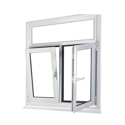 Профиль UPVC Пластиковая рама Французский стиль Дверные окна и двери для наружной долговечности