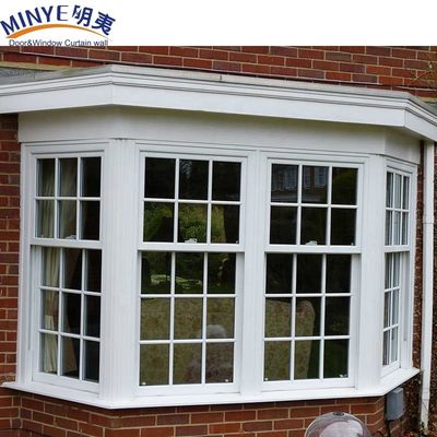 Двойные стеклянные стеклянные стекла с UPVC профилем для садовых окон в рамках бюджета