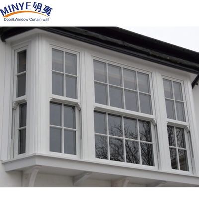 Двойные стеклянные стеклянные стекла с UPVC профилем для садовых окон в рамках бюджета