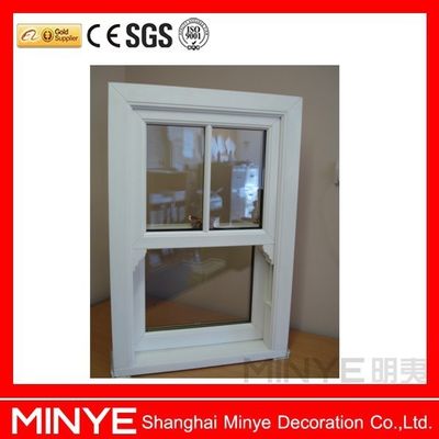 Противоветровые UPVC/PVC вертикальные стеклянные оконные решетки