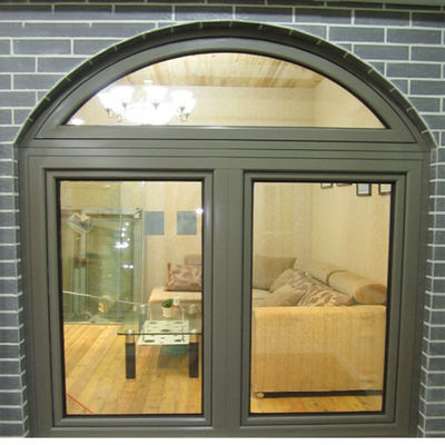 Одно/двойное/тройное стекло UPVC профиль железный гриль дизайн окна для улучшения дома