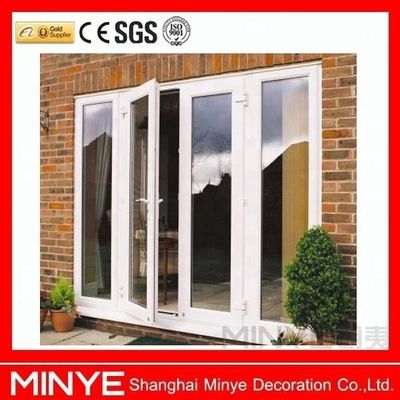 Kerala House Main Door Design Виниловый каркас UPVC дверь со стеклом и водонепроницаемой функцией