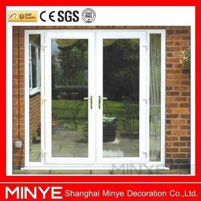 Kerala House Main Door Design Виниловый каркас UPVC дверь со стеклом и водонепроницаемой функцией