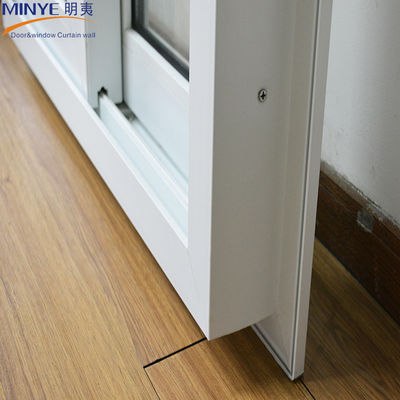 Внепроницаемость Функция двойного стекла UPVC Вертикальные окна с энергосберегающим преимуществом