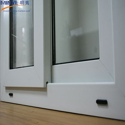 Внепроницаемость Функция двойного стекла UPVC Вертикальные окна с энергосберегающим преимуществом