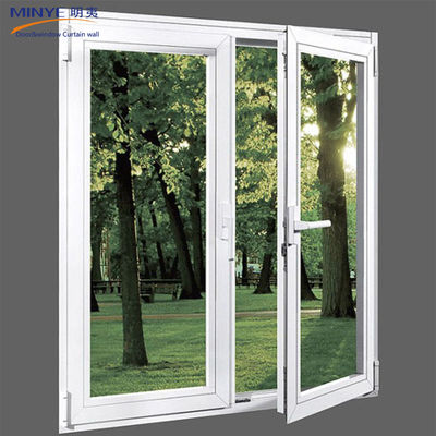 Двойное стекло индивидуального размера Upvc/Pvc Casement Window для тепло- и звукоизоляции