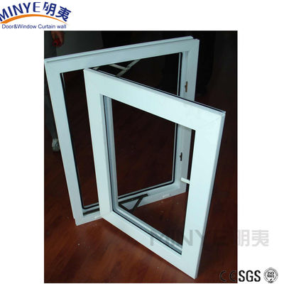 Двойное стекло индивидуального размера Upvc/Pvc Casement Window для тепло- и звукоизоляции