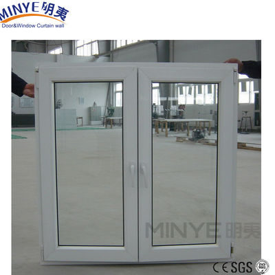 Двойное стекло индивидуального размера Upvc/Pvc Casement Window для тепло- и звукоизоляции