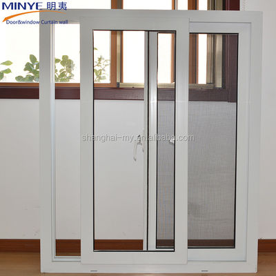 Инновационные индивидуальные цвета Убийца шума PVC/UPVC Сдвижное окно с дизайном решетки