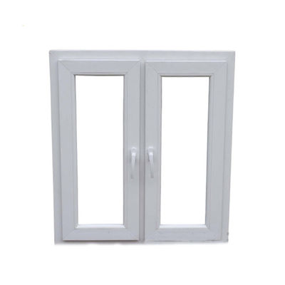 UPVC/PVC Casement Windows Design для туалетной стойкости ветра 3500pa Swing Open Style