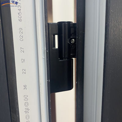 Современный стиль дизайна Вертикальные дверные колеса UPVC для виллы из алюминия