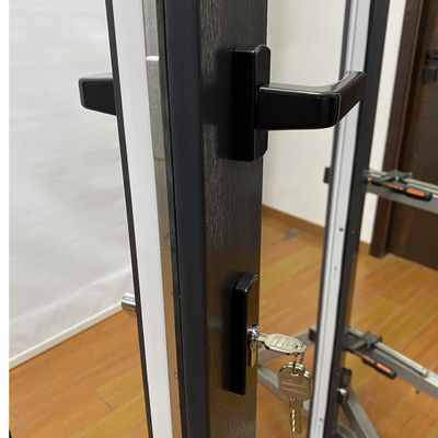 Современный стиль дизайна Вертикальные дверные колеса UPVC для виллы из алюминия