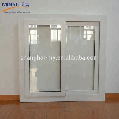 Хорошее уплотнение ПВХ стекло с двойным закаленным стеклом и ураганной защитой