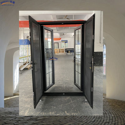 Алюминиевая дверь из алюминиевого сплава для современного дизайна и борьбы с насекомыми