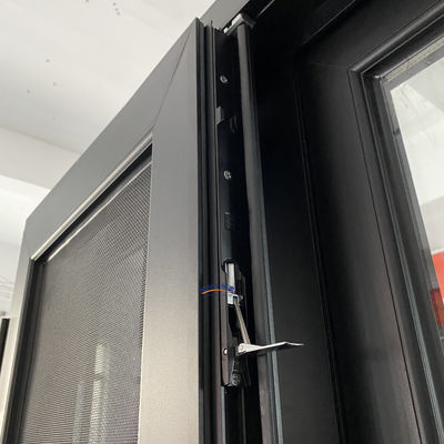 Алюминиевая дверь из алюминиевого сплава для современного дизайна и борьбы с насекомыми