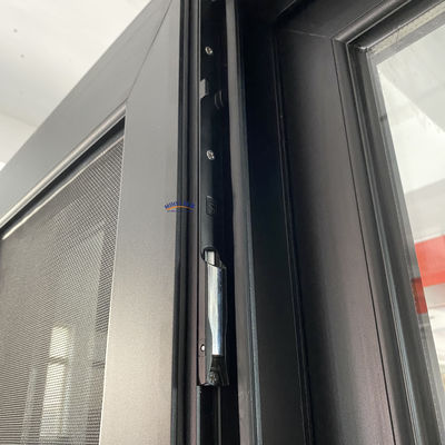 Алюминиевая дверь из алюминиевого сплава для современного дизайна и борьбы с насекомыми