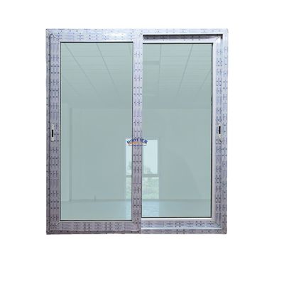 Экономия энергии двойного закаленного стекла UPVC ПВХ скользящие окна Для крыльца винилового стекла окна