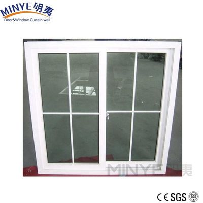 Экономия энергии двойного закаленного стекла UPVC ПВХ скользящие окна Для крыльца винилового стекла окна