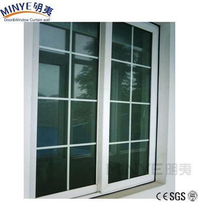 Экономия энергии двойного закаленного стекла UPVC ПВХ скользящие окна Для крыльца винилового стекла окна