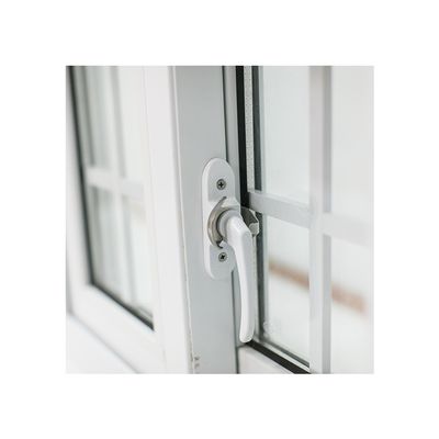 Сдвижные Upvc двойные стеклянные оконные решетки в стеклянную интеграцию для легкого обслуживания