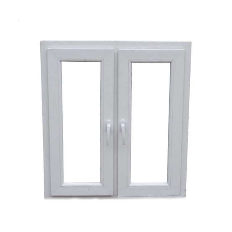 UPVC/PVC Casement Windows Design для туалетной стойкости ветра 3500pa Swing Open Style
