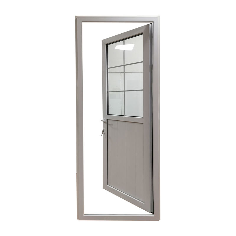 Размер на заказ Hiseng Modern House Weatherproof Exterior Pvc Casement Door upvc дверь